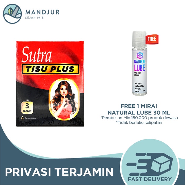 Sutra Tisu Plus Isi 3 Sachet - Sutra Tisu Magic