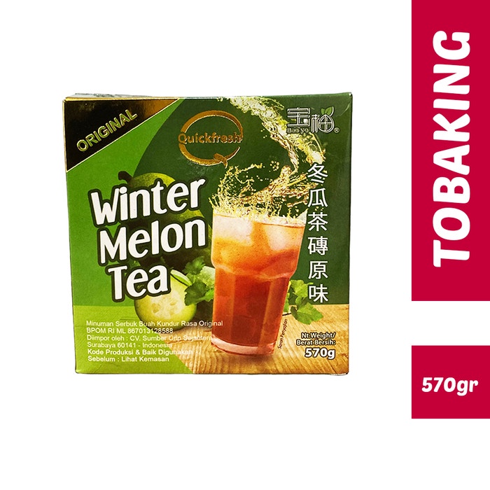 

Winter Melon Tea Quick Fresh Teh Buah Kundur 570gr