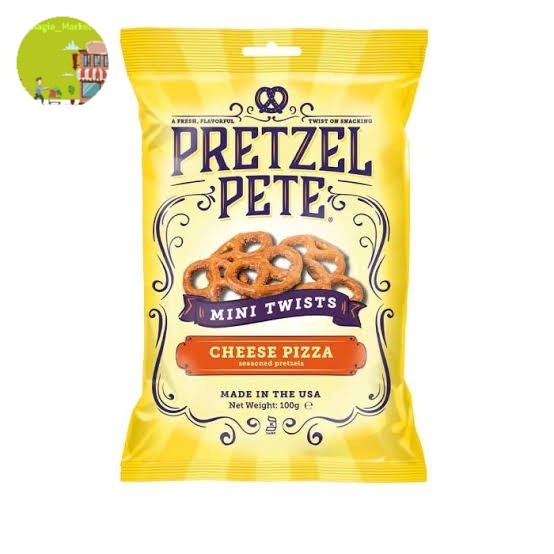 

Pretzel Pete Mini Twists Cheese Pizza 100gr