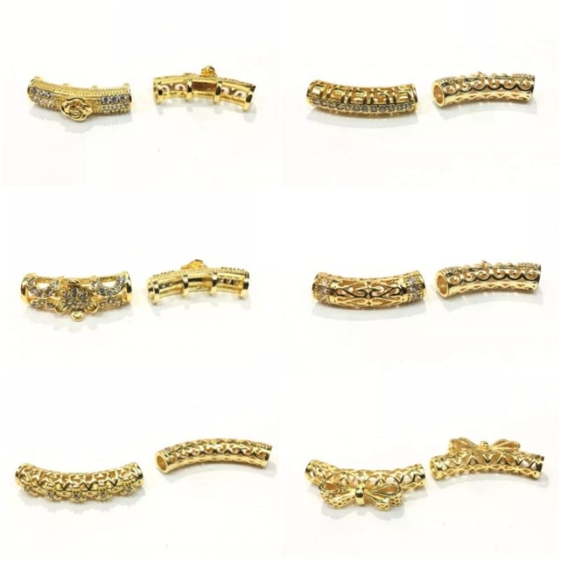 Liontin Gelang Xuping  Model Tabung Emas ,