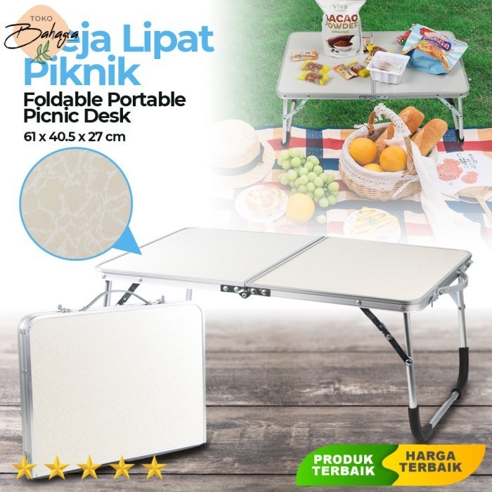 Meja Lipat Multifungsi Foldable Portable Laptop Picnic Desk