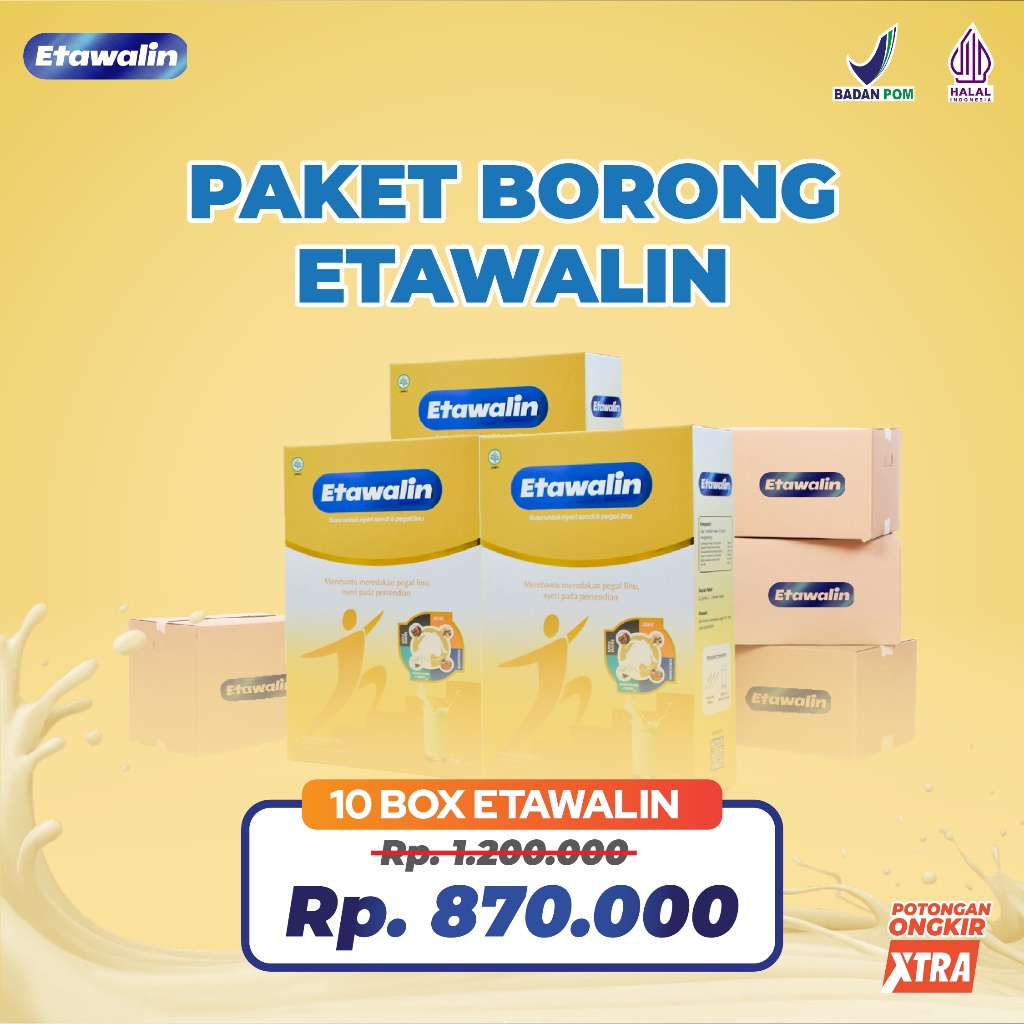 

TERLARIS - Etawalin Susu Etawa Herbal Official 10 Box