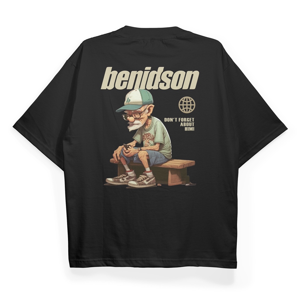 Penjualan BENIDSON Oversized Tshirt Your Father T-shirt