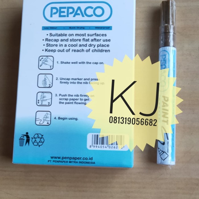 

SPIDOL PERMANEN EMAS GOLD PEPACO