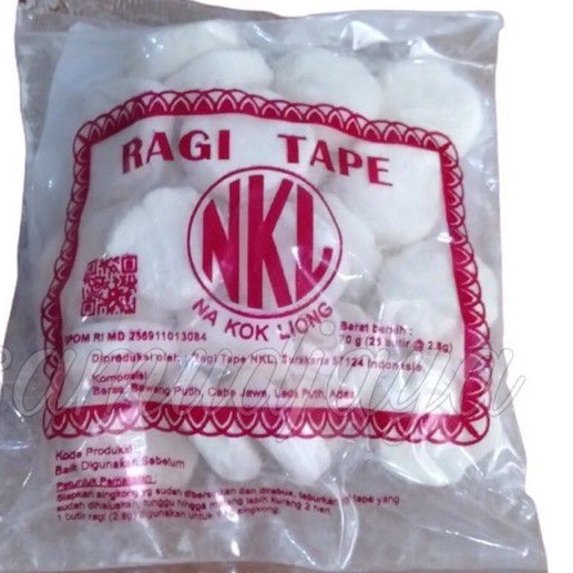 

reerengswetmall Ragi Tape NKL /Pakan semut Jepang isi 25butir paling laris segera di order keburu kehabisan