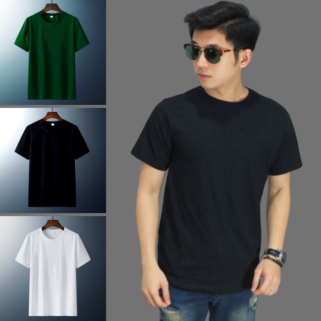 Kaos Polos Unisex Katun Combed 30's Premium Tangan Pendek