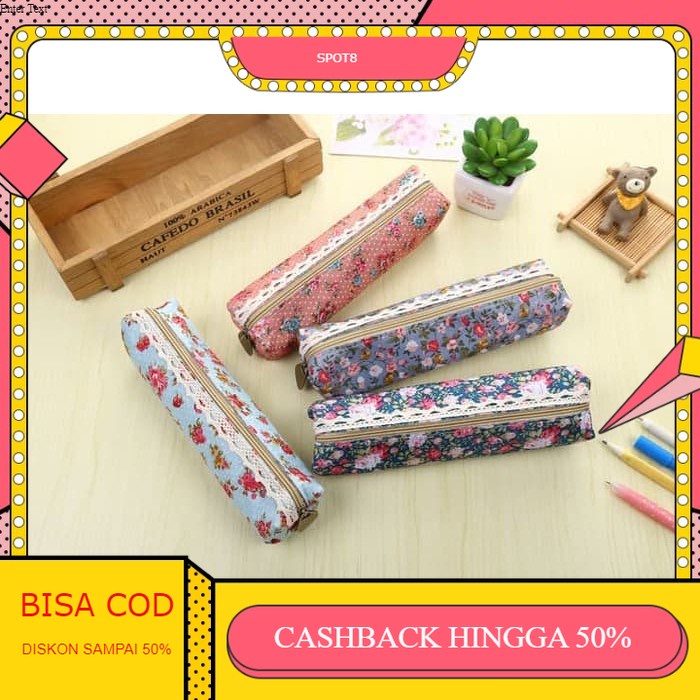 

TP008 Tempat Pensil Lucu Flower Bunga