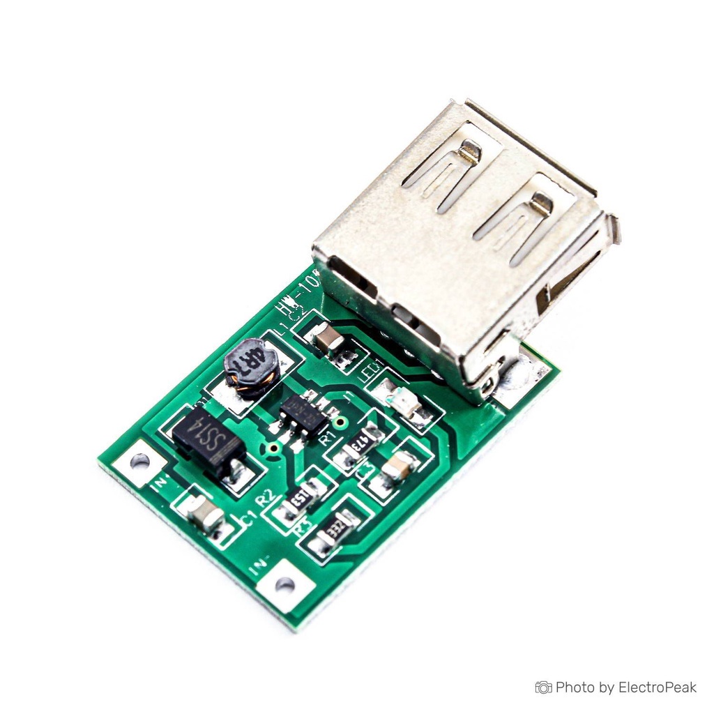 (OML) Modul step up DC 0.9-5V to USB 5V 600mA Booster Converter