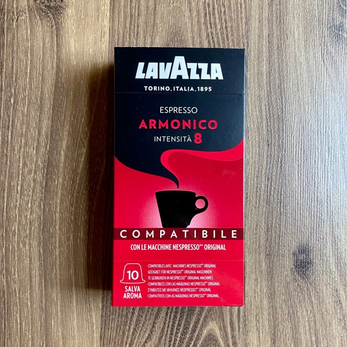 

new Nespresso Lavazza Coffee Capsule - Kapsul Kopi Made in Italy - Armonico