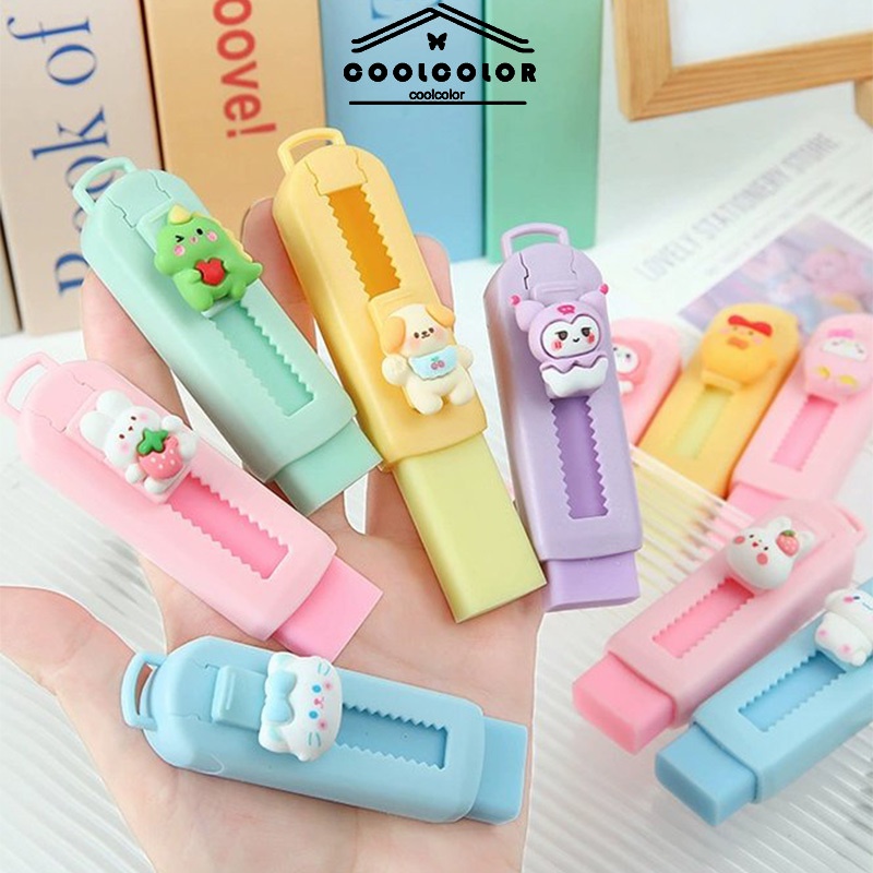 

COD❤️Penghapus, Kartun Lucu Sanrio,Warna Macaron,Telescopic Push And Pull,Ujian Siswa 4B-CL