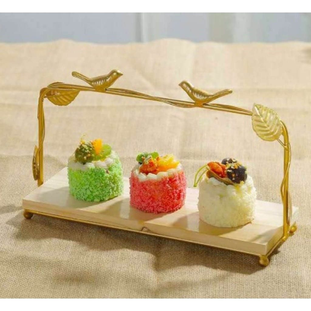Cake Tier Wooden Lv 1 by Plateful Co