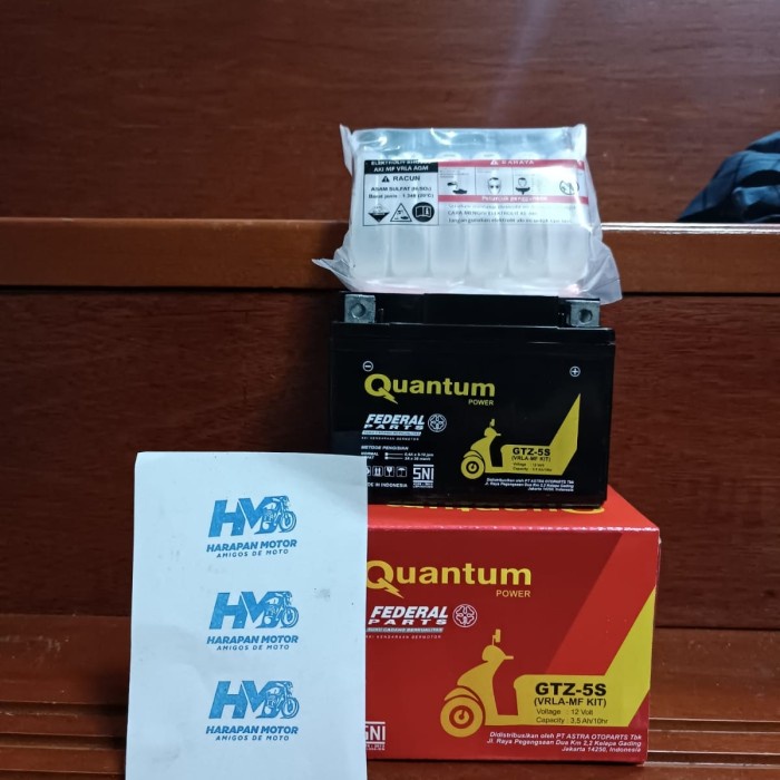 Aki Kering Federal Quantum GTZ5S FEDERAL FP-GTZ-5SKIT-B