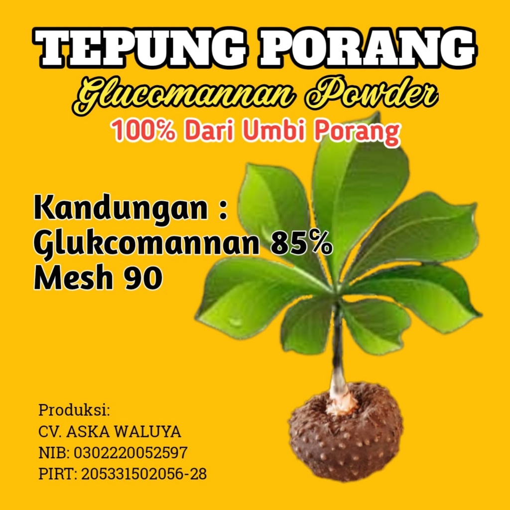 

Tepung Porang