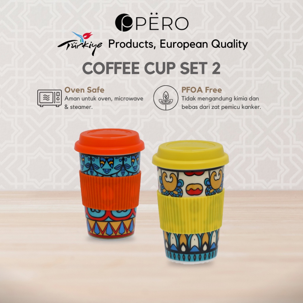 

COD Pero Tea & Coffee Cup / Gelas Tumbler / Mug Gelas Kopi