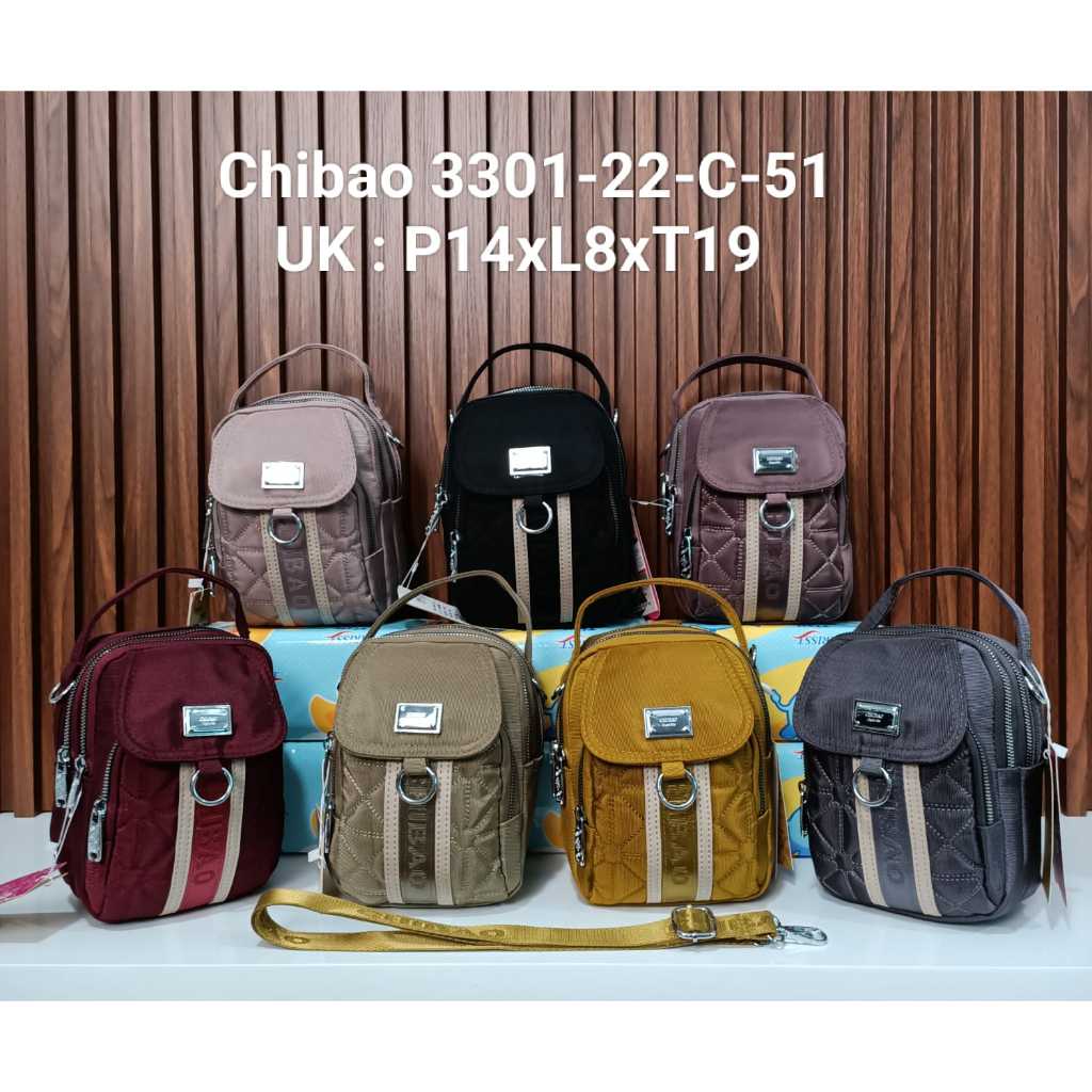 Tas Selempang Wanita Chibao CB 3301-22-C-51 Terbaru