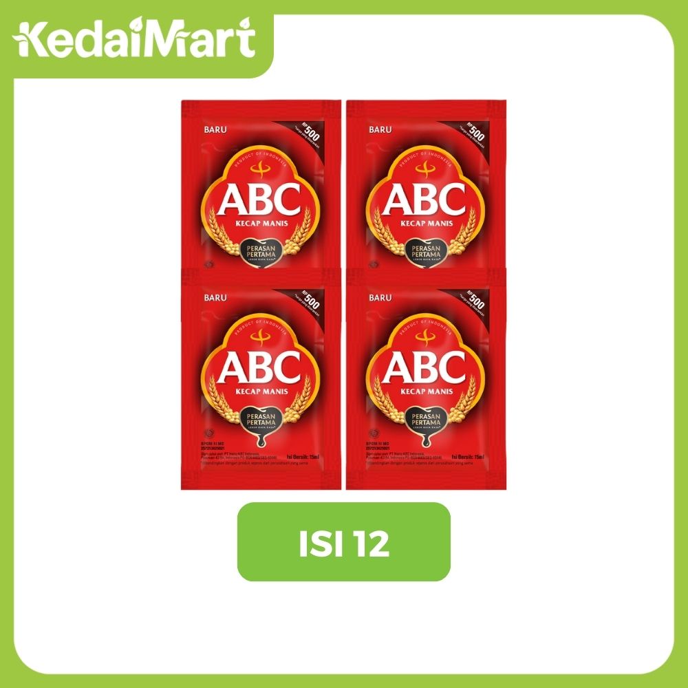 

Kecap Manis ABC 12 x 15 ml