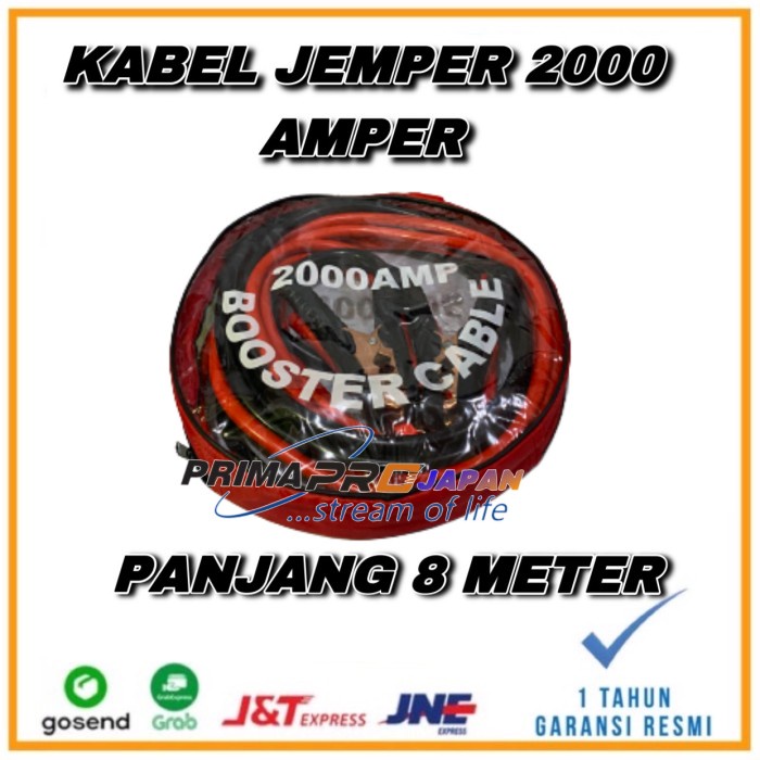 Kabel Jumper Aki Mobil 2000A Kabel Jamper Aki Mobil Kabel Jemperan Aki