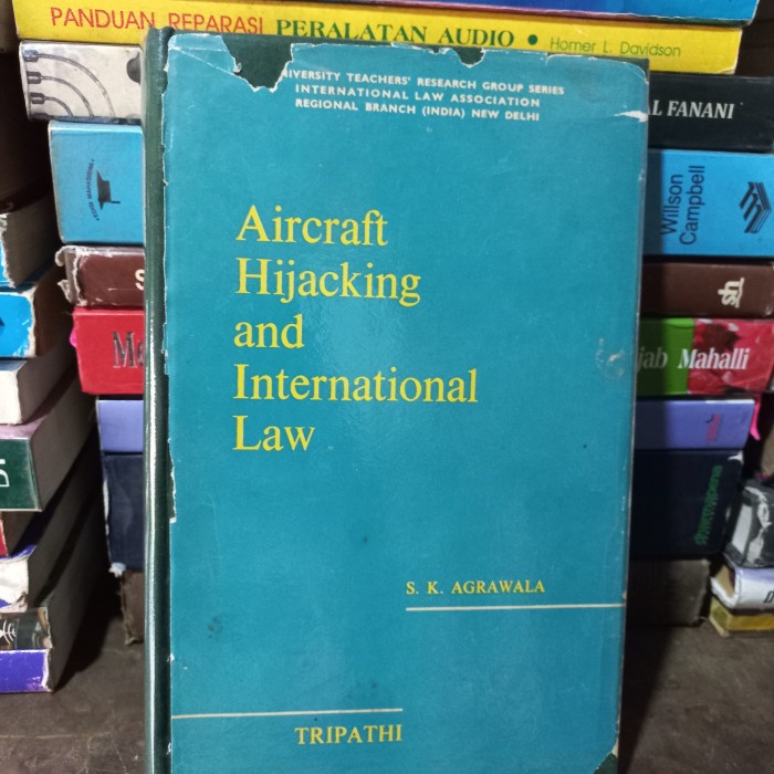 Buku Aircraft Hijacking and Internasional Law