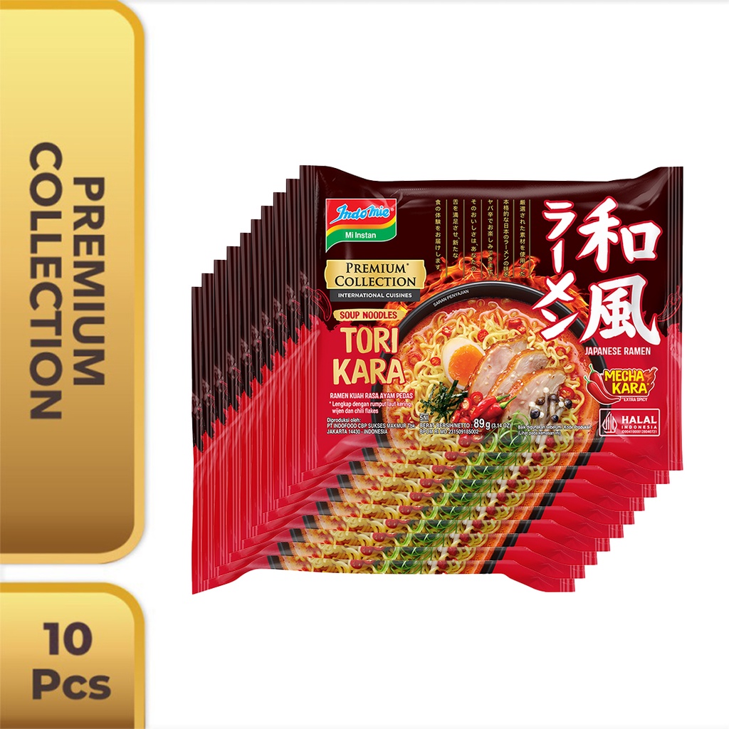 

10 Pcs - Indomie Tori Kara Ramen
