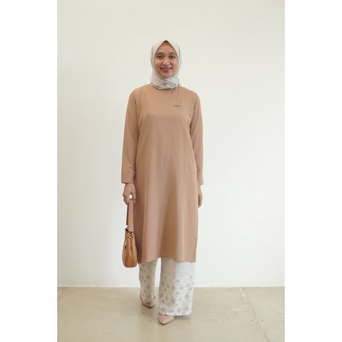 best -Tunik Ederra Kalana / Atasan Wanita - Deep Lavender, Reguler SM