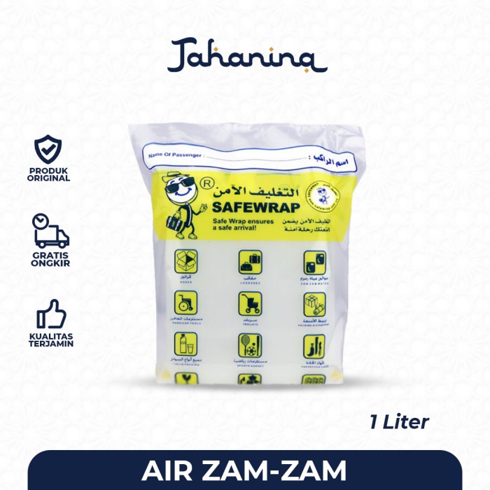 

[Big Sale] Air Zamzam / Zam Zam Water / 1 Liter (ASLI)