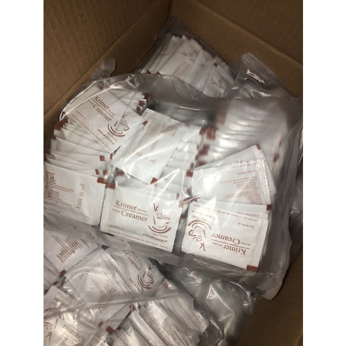 

[Big Sale] CREAMER SACHET HOTEL RESTO (isi 2500) (3gr) "NEW