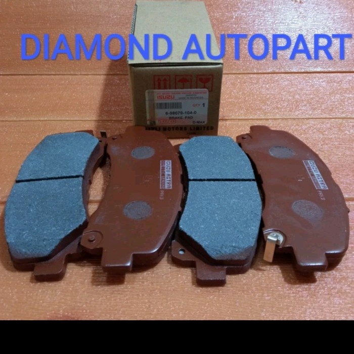BRAKE PAD KAMPAS REM DEPAN ISUZU DMAX 3.0 DMAX NEW