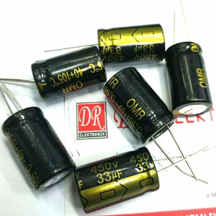 Elco 33uf 450v Elko Capasitor 33mikro 450 volt Kapasitor 450volt 33uf LA27