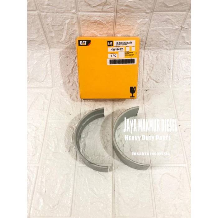 Metal Duduk Bearing Crankshaft Engine 3406 3408 3412 PN 4W-5492 4W5492