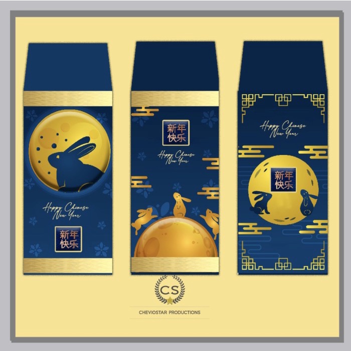 

Angpao Imlek 2023 Kelinci Custom Cheviostar Year of The Rabbit - 1, Pjg biasa isi24