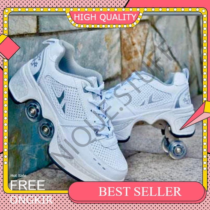 BEST SELLER sepatu roda 4 roda kick roller shoes roller skates roler shoe sepatu roda orang dewasa s