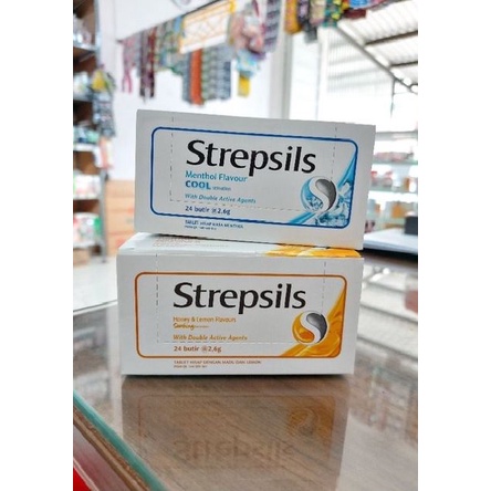 

Strepsils Obat Pelega Tenggorokan Isi 8 Butir/12 Butir/6 Butir/Sachet