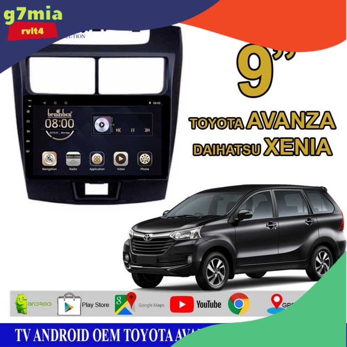 TV OEM Android Avanza Xenia Headunit Tape Mobil TV Mobil