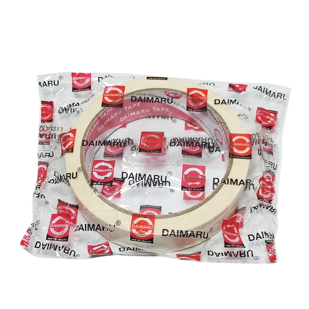 

Daimaru - Masking Tape - Lakban Kertas 1 inch - 24 mm x 21 meter - Roll