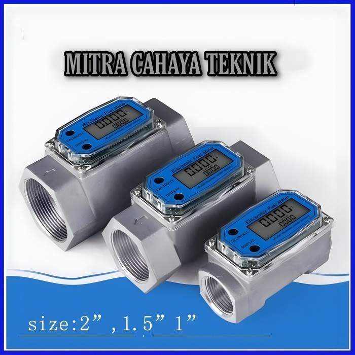 Flow meter Solar 1 inch Digital Flow meter Turbine 1 inch