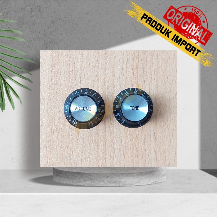 Knob gitar Vol - Tone import / Knob Tone Gitar Listrik