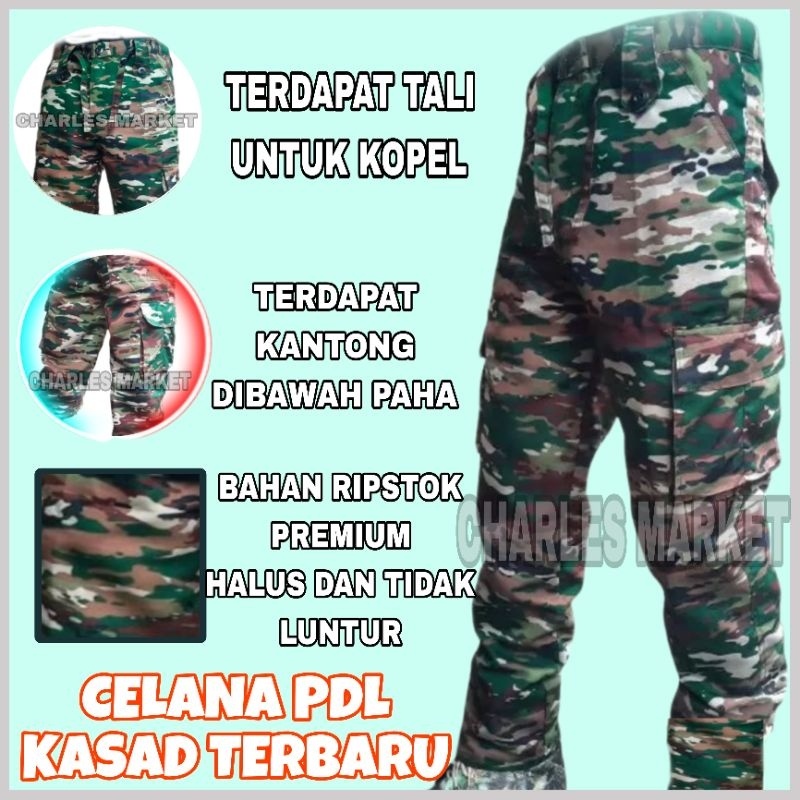 CELANA KASAD NKRI PDL - CELANA PDL KASAD NKRI - CELANA PDL NKRI TERBARU