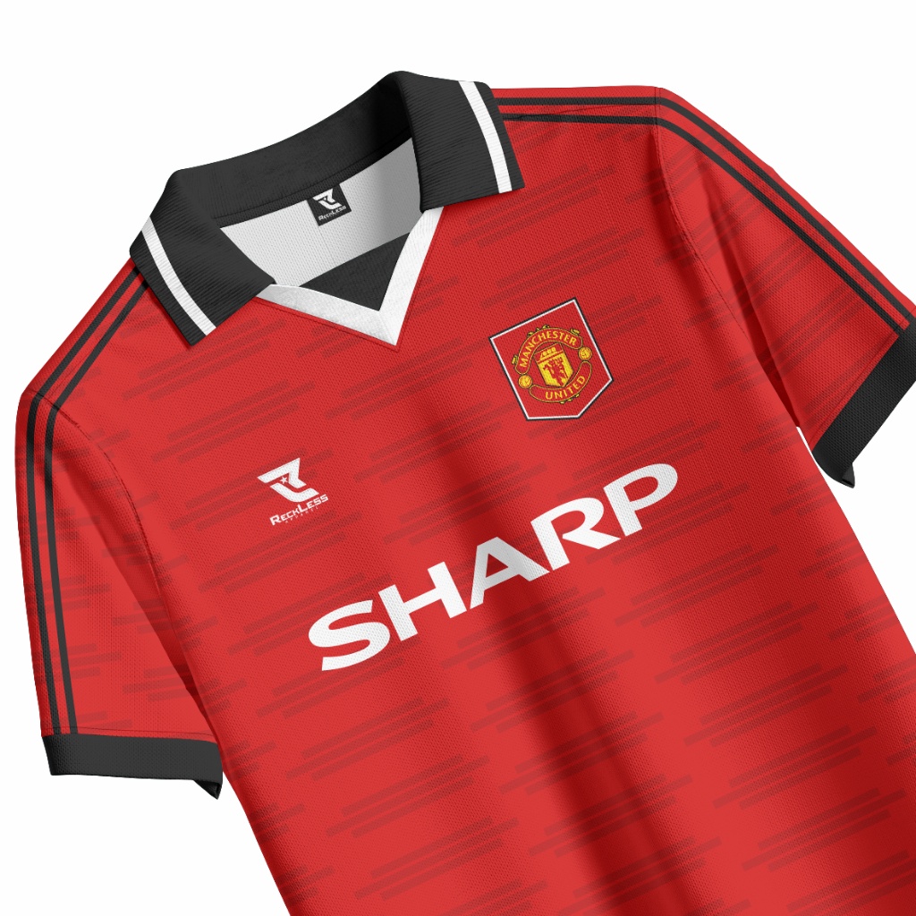 RECKLESS // Jersey MU //Jersey MANCHESTER UNITED // Jersey OLAHRAGA // Jersey Retro // Jersey Vintag