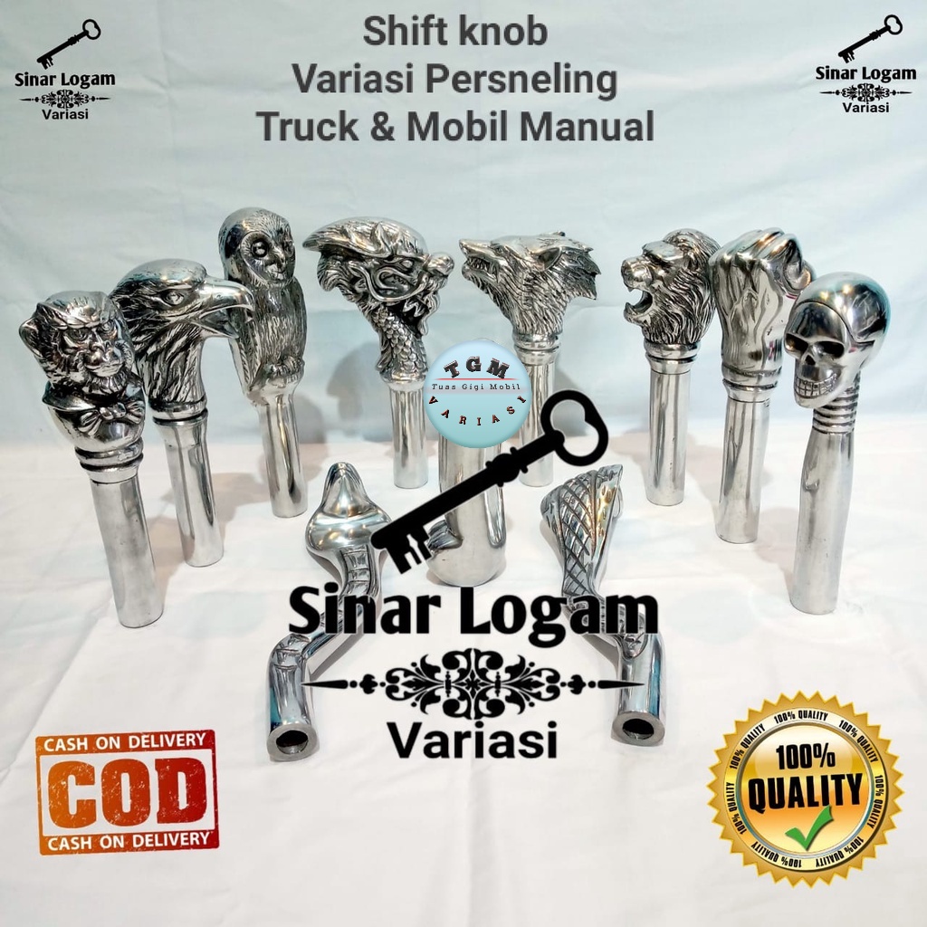 Shift Knob / Gear Knob / Tongkat Prosneling / Tuas Gigi Persneling Truck / Mobil / Variasi Truck / V