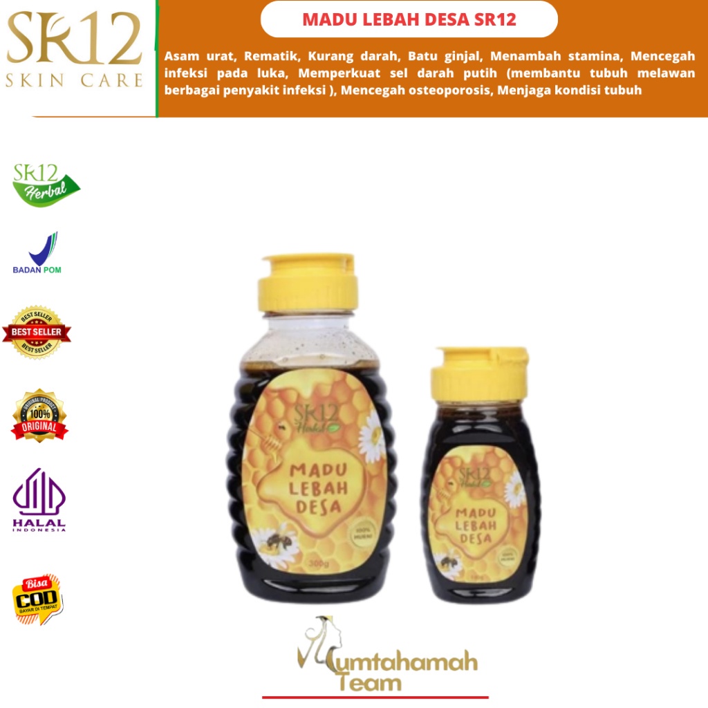 

Madu Lebah Desa SR12 / Madu hutan baduy SR12 / Madu murni / Madu hutan asli /