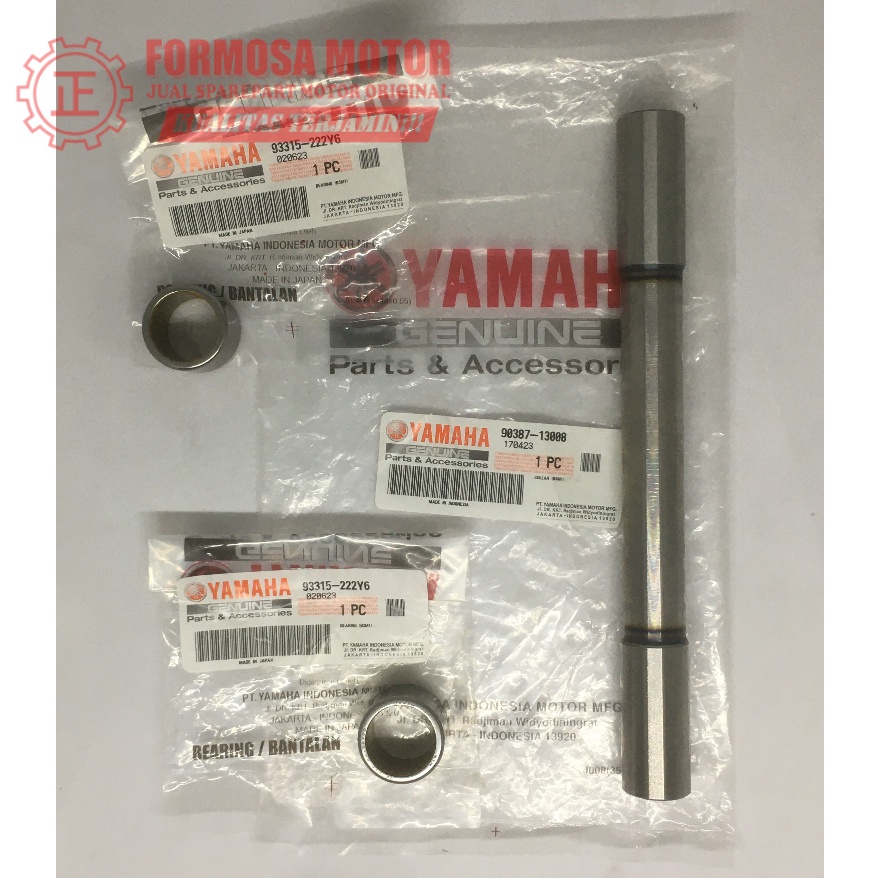 BOSH SASIS + BEARING BOSH SWING ARM WR 155 YAMAHA ORIGINAL KODE 90387-13008 93315-222Y6