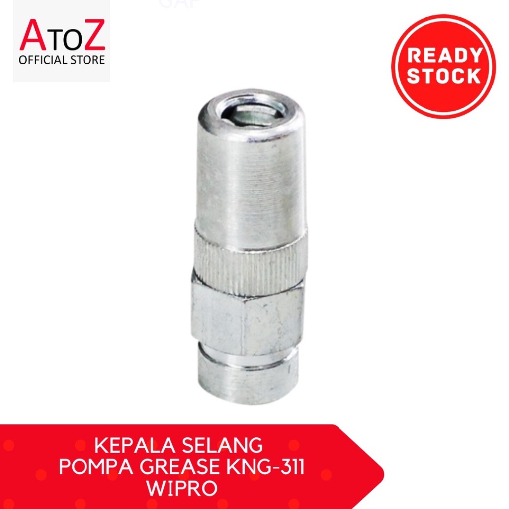 KEPALA SELANG POMPA GREASE WIPRO KNG-311 (NPT 1/8")