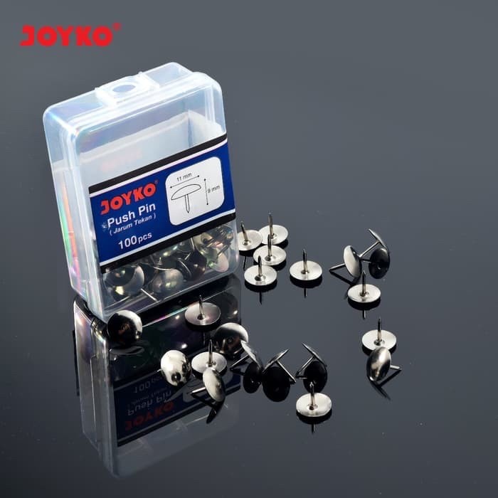

JOYKO Paku Payung TT-11P Push Pin Jarum Tekan Thumb Tacks Paku Pines