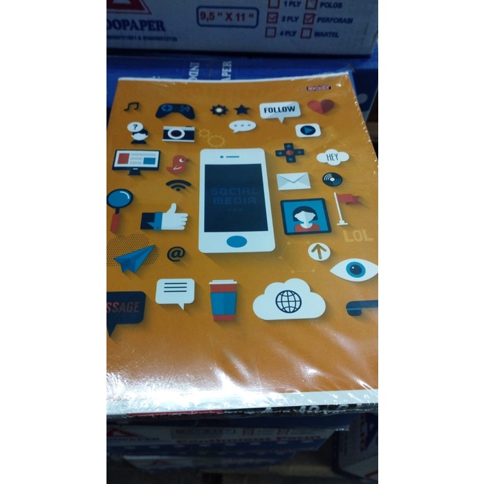 

Buku tulis Big Boss isi 42 lembar 6 buku