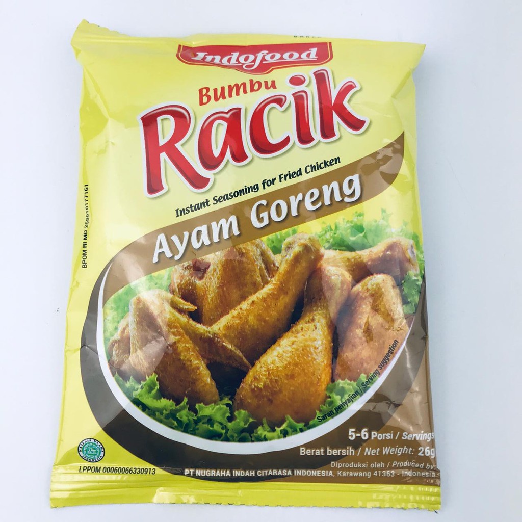

SEMBAKO - Indofood Bumbu Racik Ayam Goreng