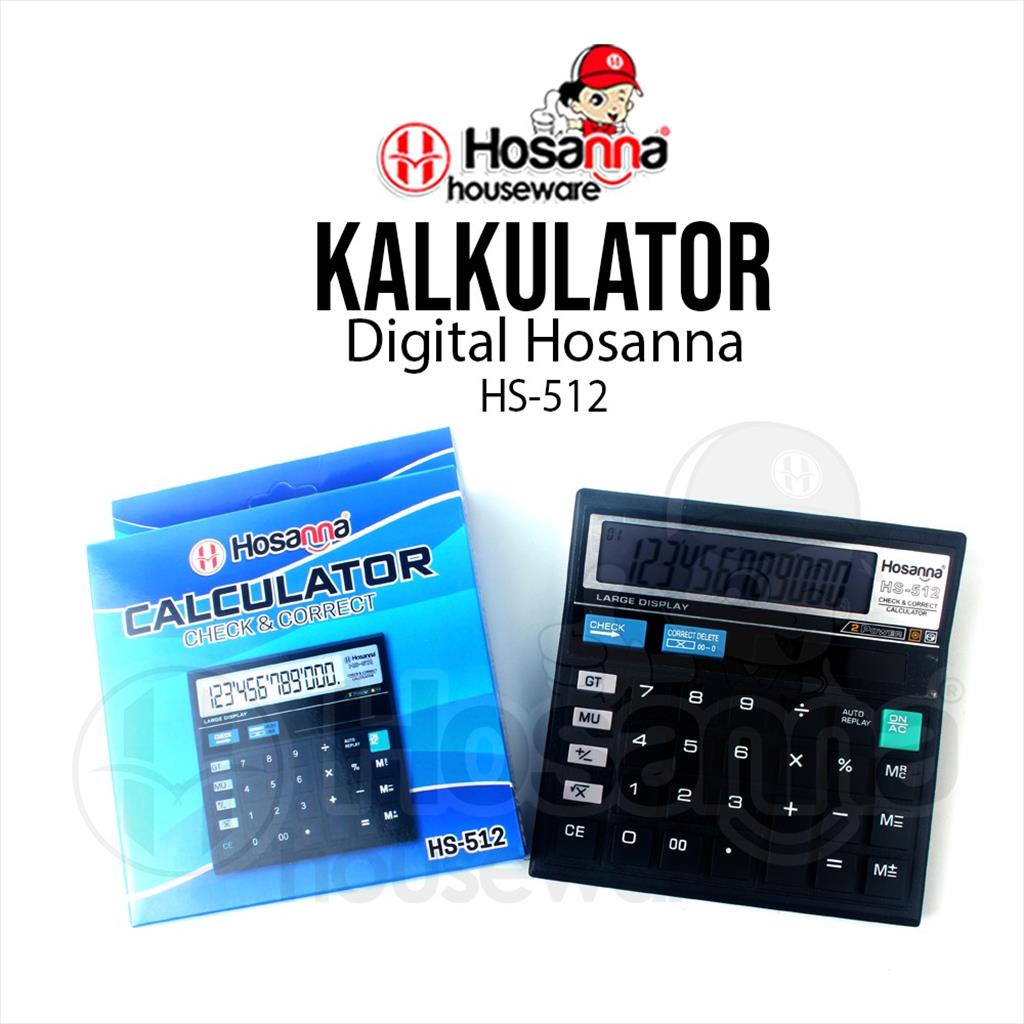 

Kalkulator Hosanna 12DIGIT/ Kalkulator HS-512 / CHECK & CORRECT