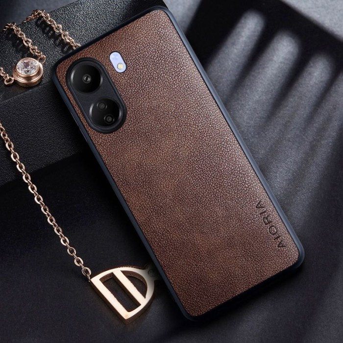 CASE REDMI 13C CASE LEATHER AIORIA CASE AIORIA LEATHER COVER