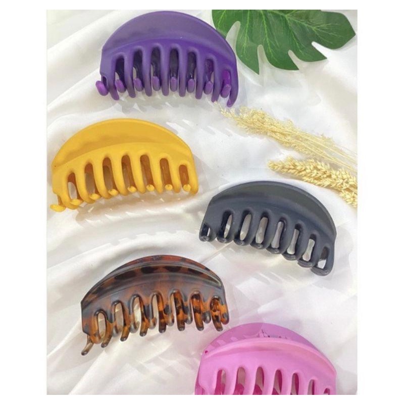 Jedai Korea Jumbo 10cm Model Cakar Pisang / Jepit Rambut Cengkram Besar Lokal Cakar 8