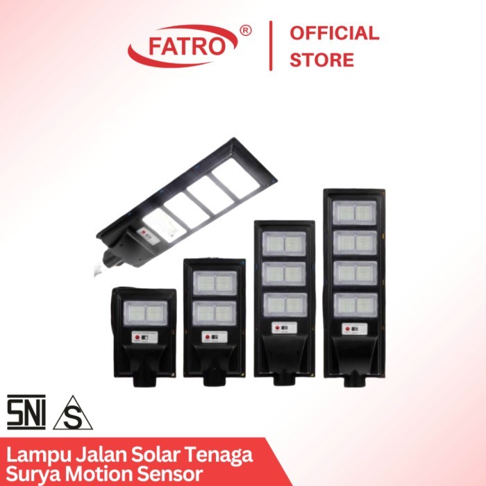 FATRO LAMPU JALAN TENAGA SURYA / Lampu Jalan Tenaga Matahari Sensor