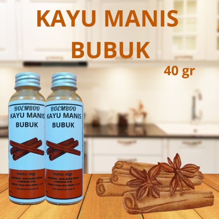 

BOEMBOO cinnamon powder - Kayu Manis Bubuk Premium non-MSG